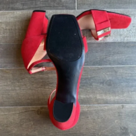 Unisa Rhinestone Sandals - Picture 2 of 4